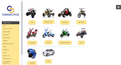 Desktop Screenshot of cougarcycle.com