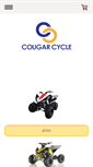 Mobile Screenshot of cougarcycle.com